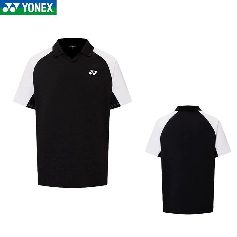 Mới 2025 Yonex Quần Áo Vợt và Cầu Lông Nam Nữ, Cổ Thoáng Khí, Phù Hợp Thể Thao và Giải Trí