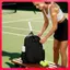 Túi Tennis Thể Thao Duffle Vợt Lưu Trữ Dây Kéo Độc Đáo Thiết Kế Dây Rút Dây Đàn Hồi Giá Đỡ An Toàn Thích Hợp Cho Văn Phòng Trường Học Sử Dụng