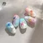 1 Tấm 5D Mùa Hè Vỏ Biển Móng Tay Stier Sáng Bóng Nổi Sao Biển Móng Tay Stiers Bãi Biển Mùa Hè Conch Móng Tay Đề Can Trang Trí EMKK