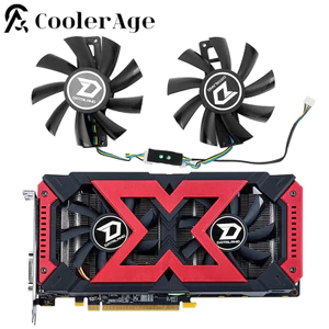 INew 87mm GA92B2U RX570 RX580 X-Seri Quạt Làm Mát GPU Cho DATALAND Radeon RX 580 570 Thẻ Video Làm Quạt Thay Thế *