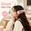 2 Phụ Kiện Nữ Quá Khổ Tóc Phẳng Barrette Cực Lớn Kẹp Tóc Màu Lớn Kẹp Tóc Cho Tóc Sắp Xếp