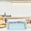Máy cắt lát bơ WANYEDI, 7.5x4.1x1.6in Hộp đựng bơ thiết kế 2 trong 1, Hộp đựng bơ trong suốt bằng thép không gỉ bền bỉ Máy thái lát nhà bếp