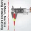 Bộ 3 Phao Câu Cá PYCOU, Bộ 3 Kích Thước Hỗn Hợp Bobber Phao, Thiết Kế Biến Động Đa Năng Mix Màu Ánh Sáng Dính Tính Năng Gậy Câu Cá Để Câu Cá