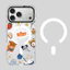 Đá Pha Lê Từ Tính Toàn Màn Hình Chuột Trong Suốt Ốp Lưng Điện Thoại iPhone 17 Pro Max 16 15 14 13 17Air 16Plus Ốp Lưng Cứng Chống Sốc Bảo Vệ Vỏ