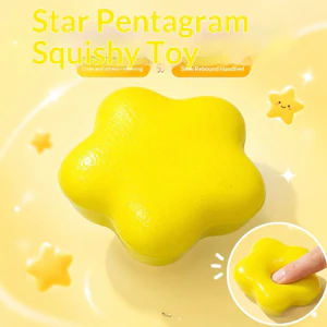 Đồ chơi Squishy phục hồi chậm hình ngôi sao để giảm căng thẳng và vui nhộn