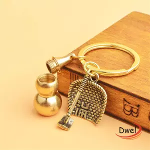 DWEL Rỗng Bầu Hộp Đựng Chai Vòng Cổ Trang Trí Mặt Dây Chuyền Trang Sức