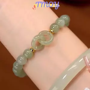 TMOY Mùa Hè Quà Tặng Ngày Lễ Tình Nhân Trái Tim Tình Yêu Hạt Ngọc Vòng Tay Quyến Rũ Cho Nữ Thời Trang Cô Gái Vòng Tay Tự Nhiên Để Yêu Trang Sức Quà Tặng TMOY