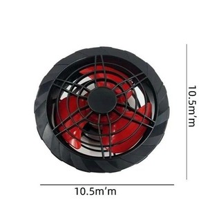 [COD] Quạt 12V 3 Cánh Màu Đỏ - Phụ Kiện Pin Áo Điều Hòa Các Loại