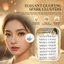 Natural C Curl Lông Mi Giả Sợi Tổng Hợp Đuôi Mắt Nối Dài 10-12mm Đen Nâu