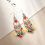 Phong Cách Dân Tộc Nhẹ Sang Trọng Cao Cấp Dài Giọt Nước Bông Tai Bohemian Tua Rua Hàng Ngày Phù Hợp Với Bông Tai