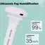 Máy tạo độ ẩm phun nước khoáng di động siêu yên tĩnh có đèn ngủ LED có thể điều chỉnh độ dài cho ký túc xá sinh viên ô tô và bàn làm việc văn phòng VN