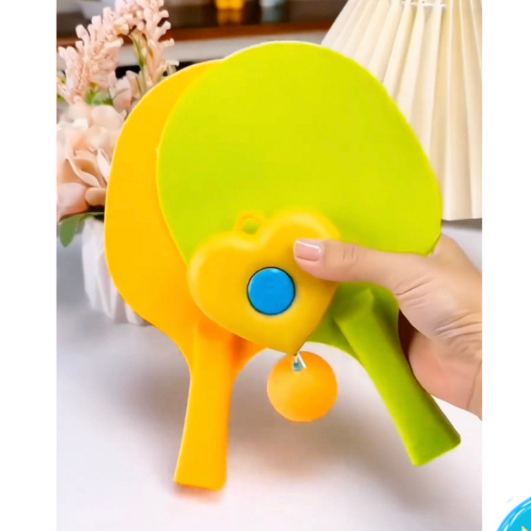 Đồ chơi bóng bàn treo tường gắn cửa luyện tập đánh bóng bàn vận động thể thao trong nhà tăng khả năng phản xạ cho bé