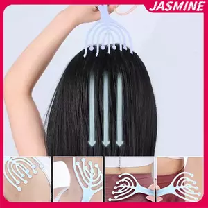 JASMINE 9 Móng Vuốt 10 Thép Bóng Đầu Máy Mát Xa Da Đầu Neb Di Động Đầu Thư Giãn Dụng Cụ Thư Giãn Chăm Sóc Sức Khỏe Chăm Sóc Tóc Cho Sự Phát Triển Tóc JASMINE