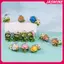 JASMINE Kawaii Mũ Bảo Hiểm Rùa Biển Móc Khóa Động Vật Dễ Thương Sang Trọng Móc Chìa Khóa Điện Thoại Di Động Quyến Rũ Túi Ô Tô Mặt Dây Chuyền Đồ Chơi Trẻ Em Quà Tặng JASMINE