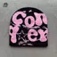 Vintage Y2K Len Acrylic Mũ Dệt Kim Nữ Beanie Mùa Đông Ấm Bò Bông Tai Kẹp Hip Hop Thường Ngày Skullies Mũ Ngoài Trời EMKK