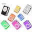 < CarFashion > Máy nghe nhạc MP3 Mini Khe cắm thẻ TF di động Kẹp kim loại USB Sport Âm nhạc kỹ thuật số Walkman để chạy bộ