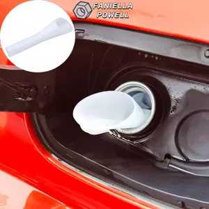 Phễu chống tràn FANIELLAPOWELL, Phễu tiếp nhiên liệu chống tràn PVC, Vòi phun dài rảnh tay di động Miệng rộng Phễu miệng rộng Tiếp nhiên liệu xe máy