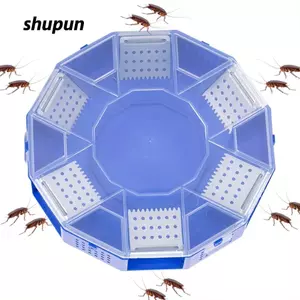 SHUPUN Roach Catcher, Hộp bẫy gián dung tích lớn hiệu quả, Chống mài mòn bền bỉ Phòng khách chống gián chống độc hại