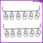 2 Chiếc Vít Lái Xe Người Tổ Chức Nhỏ Dày Pegboard Xưởng Dụng Cụ Treo Tường