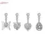 HFSHY Thời Trang Trái Tim Bụng Nút Nhẫn Thép Không Gỉ Tòn Tòn Rốn Xuyên Barbell Cho Nữ Cô Gái Gợi Cảm Cơ Thể Xuyên Trang Sức VN