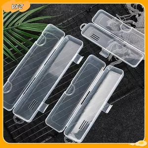 VFZ Di Động Cọ Trang Điểm Tổ Chức Lông Mày Bút Chì Bộ Đồ Ăn Choptis Trong Suốt Có Nắp Hộp Bảo Quản Phụ Kiện Nhà Bếp Louislifecool