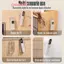 Giá đỡ điều khiển từ xa bằng Acrylic Hộp lưu trữ điều khiển treo tường Hộp lưu trữ điều hòa từ xa