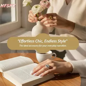 HFSHY Vintage Bạc Họa Tiết Môi Tuyên Bố Nhẫn Sáng Tạo Độc Đáo Thiết Kế Đậm Quà Tặng Cho Nữ Đảng Mặc Hàng Ngày VN