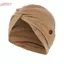 HFSHY Nữ Thường Ngày Hồi Giáo Mũ Turban Co Giãn Không Trơn Trượt Có Nút Màu Chemo Mũ Du Lịch Kỳ Nghỉ VN