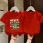 Áo thun ngắn tay bé trai Mùa hè phiên bản Hàn Quốc đẹp trai Cotton nguyên chất nửa tay 2026 Trẻ em mặc mùa hè Puffer Đẹp trai Top Hợp thời trang T HKRP