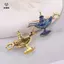 Đèn trà tráng men nghệ thuật Trâm cài Aladdin Trang sức ma thuật cho trang phục sáng tạo [Mina]