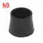 40 Chiếc Ghế Cao Su Màu Đen Bàn Chân Ống Ống Đầu Mũ 14mm