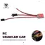 Dành cho DIY Mini 1 / 16 1 / 18 1 / 24 RC Car Boat Tank Tương thích Micro ESC 30A Bộ điều khiển tốc độ điện chải 2S 4-8v PH2.0 Plug
