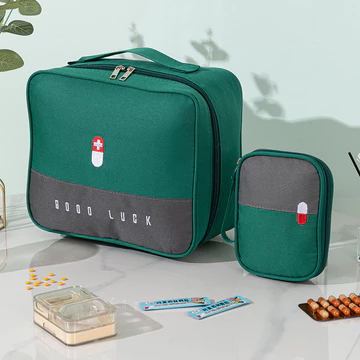 Châm Cứu Xuất Khẩu Túi Thuốc Trung Quốc Xuất Khẩu Hộp Thuốc Ngoài Trời Sơ Cứu Di Động Túi Ngăn Ngừa Dịch Bệnh Điều Dưỡng Chống Thấm Nước Hộp Chăm Sóc Sức Khỏe