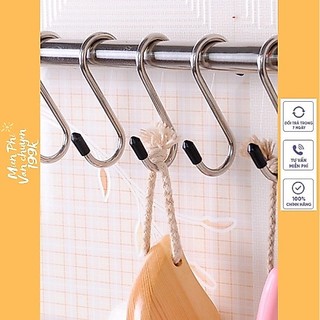 COMBO 2 Vỉ 4 Móc treo đồ hình chữ S cho gia đình vrg1456