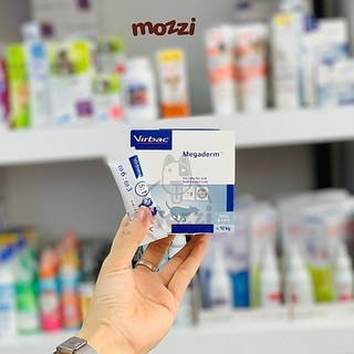 [Hộp 28 gói] Gel dưỡng da dưỡng lông Megaderm Virbac cho chó mèo