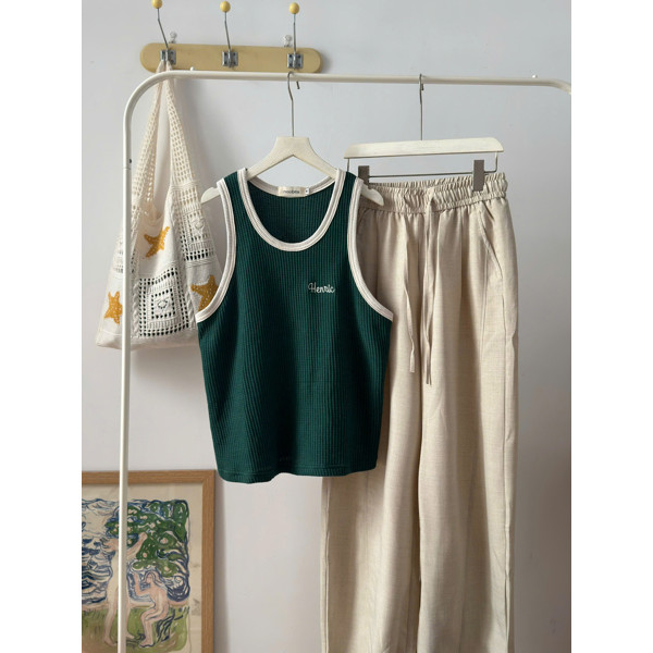 NOOBITA - Áo thun tanktop dệt tổ ong 8617 | BigBuy360 - bigbuy360.vn