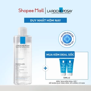 Nước tẩy trang làm sạch sâu cho da nhạy cảm La Roche-Posay Micellar Water Sensitive Skin 400ml