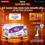 Combo 2 Thùng 12 Hộp Sữa Bột Pha Sẵn Varna Colostrum (24 Hộp GIấy X 237ml) Bổ Sung Sữa Non Tăng Đề Kháng Cho Người Lớn. — ảnh 1