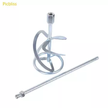 Máy trộn sơn Picbliss cho máy khoan Máy trộn mũi khoan chống rỉ cực dài Máy trộn sơn Máy khuấy Máy khoan đính kèm cho cả sự nhất quán dễ dàng
