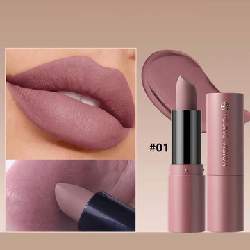 8 Màu Có sẵn Matte Matte Lipstick Velvet Non-Sticky Cup Lipstick Trang điểm