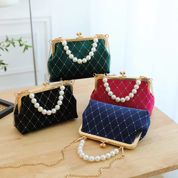 Women's Velvet Evening Bag