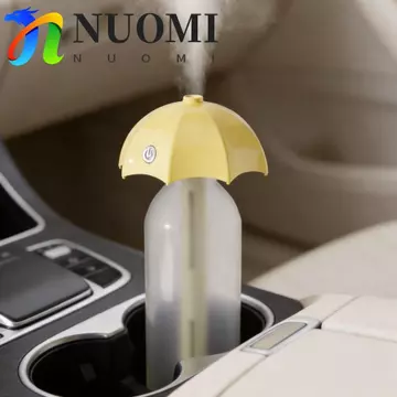 Máy tạo độ ẩm NUOMI, Máy phun sương Mini siêu nhanh hình ô sáng tạo, Đèn ngủ trang trí tinh tế Máy tạo độ ẩm cầm tay Máy tạo độ ẩm cầm tay sử dụng văn phòng