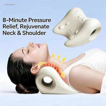[AUBO] Gối Massage Cổ Văn Phòng Du Lịch Gối Cổ Đa Năng Gối Cổ Và Vai Thư Giãn Massage Gối Đeo Vai Máy Mát Xa Tiện Dụng
