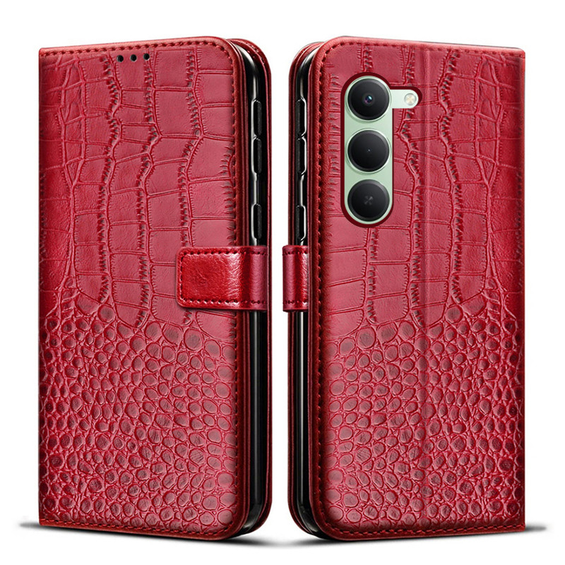 Dành Cho Redmi 15 5G Ốp Lưng Ví Đựng Thẻ Đứng Từ Lật Da Bao Da Dành Cho Redmi 15 5G Ốp Lưng Điện Thoại