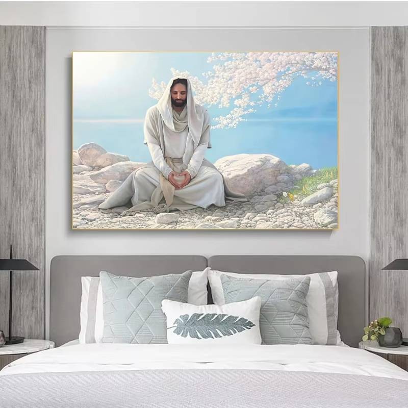 Cổ Điển Kitô Giáo Chúa Giêsu Kitô Thần Canvas Tranh Tôn Giáo Áp Phích In Hình Nghệ Thuật Treo Tường Hình Ảnh Nhà Thờ Gallelry Trang Trí