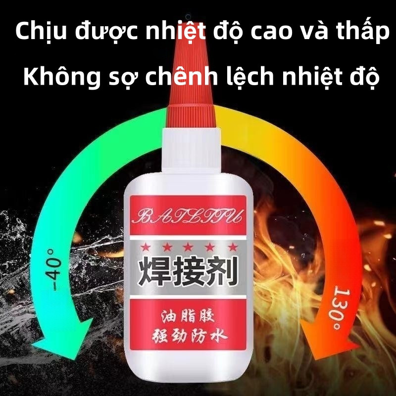 Keo Dán Đa Chất Liệu Siêu Dính, Dán Được Sắt, Kim Loại, Nhựa, Gỗ, Gốm Sứ, Vải, Ít Mùi, Không Vết Ố, HSD 18 Tháng, Chất L