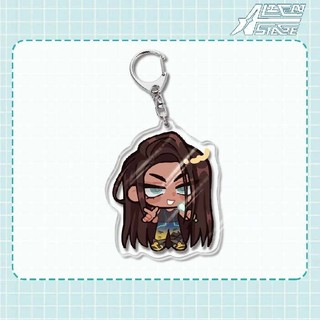 Mizi Sua Alien Stage till  KeyChain ivan Key Chain for Men Key Ring Acrylic Car Keyring Party Diy Pendant Japan Cos Girl