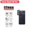 Kính cường lực 3 trong 1 Tecno Spark 40 Pro + cho Tecno Spark 40 Pro Spark 40C Bảo vệ màn hình Ống kính máy ảnh Kính cường lực Full Cover