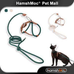 HamshMoc Dây nịt an toàn cho mèo Thiết kế chống thoát hiểm Khóa leo núi cho mèo 6kg