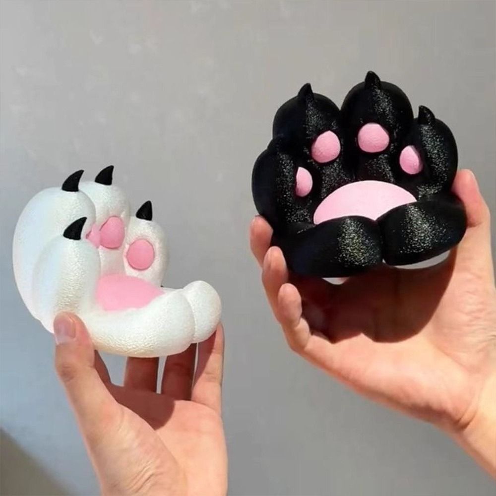 Giá đỡ điện thoại ESSENCEH Claw, Trang trí máy tính để bàn Giá đỡ điện thoại miếng đệm mèo vui nhộn, Giá đỡ điện thoại di động in bền bỉ cho người sắp xếp máy tính để bàn